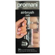 Resim Promani i̇nce french takma tırnak kiti pembe 