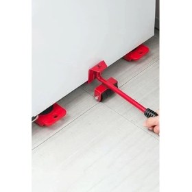 Resim Tekerlekli Mobilya Beyaz Eşya Buzdolabı Taşıma Mobilya Kaydırma Aparatı 150KG Dayanıklı 