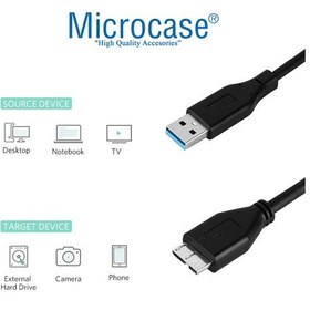 Resim Microcase Usb 3.0 Harici Hdd Hard Disk Kablosu 150 Cm Syh Al2614 