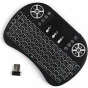 Resim Kablosuz Türkçe Q Klavye Rgb Işıklı Televizyon Ps3 Dokunmatik Mouse 