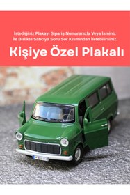 Resim bebeym Ford Transit Metal Minibüs - Otosan Metal Oyuncak Araba - Işıklı ve Sesli Yeşil 