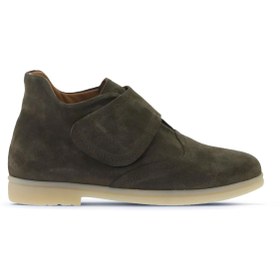 Resim Bueno Shoes Haki Süet Kadın Düz Bot 01wt3312 