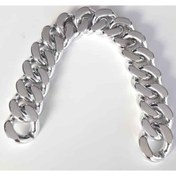 Resim angel çanta aksesuar 37 Cm Metal Görünümlü Zincir (gümüş Renk) 