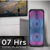 Resim Blic Siyah 16w Rgb Bluetooth Mikrofonlu Kumandalı Kareoke Kablosuz Wirelees Hoparlör 