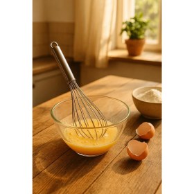 Resim Çelik Küçük Yumurta Çırpıcı 14 cm 