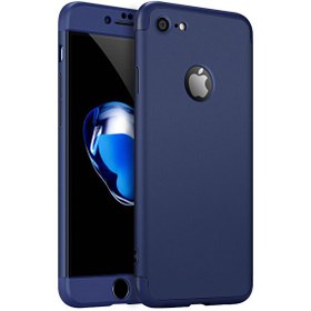 Resim Microsonic Apple Iphone 6 Plus Kılıf Double Dip 360 Protective Lacivert 