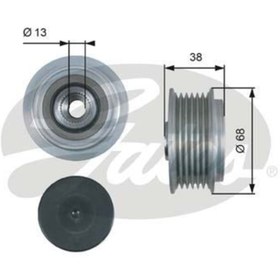 Resim GATES Alternatör Kasnagı Corolla Aurıs 1.4 D4d 