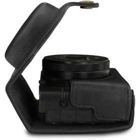 Resim MegaGear Sony Cyber-shot Dsc-rx100 Vıı Suni Deri Fotoğraf Makinesi Kılıfı 