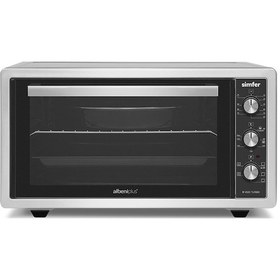 Resim Simfer 4503 Yoğurt Fonksiyonlu Turbo 45 LT Midi Fırın 