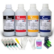 Resim FORPRİNT Canon Pıxma Ip2700, Ip2702 Yazıcı Uyumlu Dolum Seti 4x1000 ml 