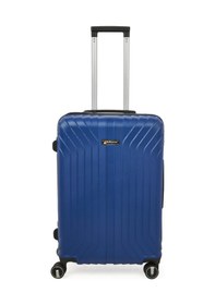 Resim Vertical Line Orta Boy Abs Valiz - Gece Mavisi - 66x45x26 Cm Çok Renkli 