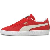 Resim Suede Classıc Xxı Ayakkabı Kırmızı - Beyaz 