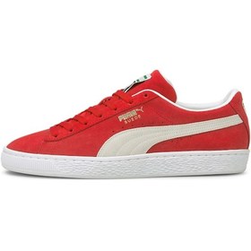 Resim Suede Classıc Xxı Ayakkabı Kırmızı - Beyaz 