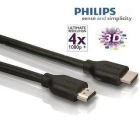 Resim Philips SWV5401P 4K Destekli 1,5m Ethernet HDMI Kablo ( ULTRA HD - 3D ) 
