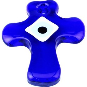 Resim Tahtakaletoptanci Cam Nazar Boncuğu Delikli Hac Modeli Büyük Boy 