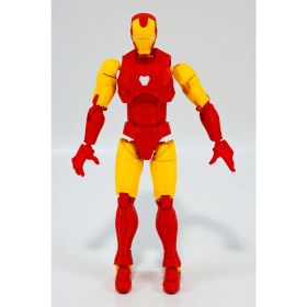 Resim Hunga Iron Man Oynar Eklemli Hareketli Robot Oyuncak Aksiyon Figürü Dummy 