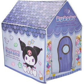 Resim Genel Markalar Kız Çocuk Oyun Evi Kuromi Oyun Çadırı 100 x 70 x 100 cm Eğlenceli Oyun Alanı 