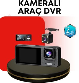 Resim AyrStore Araç Kamerası 3’lü Sistem | Full HD, Sesli Kayıt ve Park Gözetimi 