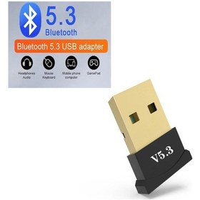 Resim Masaüstü,dizüstü Bilgisayar Bluetooth Aparatı Mini V5.3 Usb Bluetooth Dongle 5.3 Bluetooth Adaptör 