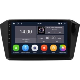 Resim Carvocal Volkswagen Passat B8 (2015-2022) Android 14 Multimedya - 4 GB Ram - 64 GB Hafıza - Carplay CRV-4574XD 