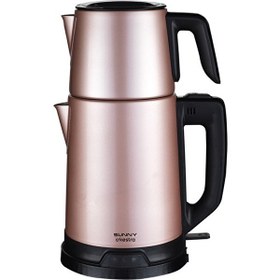 Resim Sunny Orkestra CKM-19 1800 W 1.8 L Çelik Rose Gold Çay Makinesi 