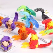 Resim 10 Adet Yaratıcı Dönüşen Dinozor Yumurta Oyuncakları, Çeşitli Stiller ve Renkler - Doğum Günü Partisi Hediyesi, Sınıf Ödülleri, Noel & Cadılar Bayramı Hediyeleri İçin Mükemmel (Rastgele Tasarımlar) 