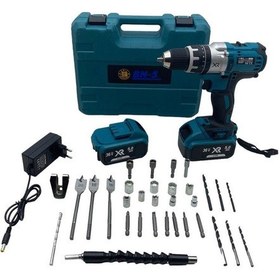 Resim F-136 Xr St Full 36w Darbeli Şarjlı Matkap Seti Çantalı 4434 