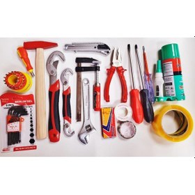 Resim Makroyapı 55 Parça El Aleti Seti Her Eve Lazım Anahtar Takımı 