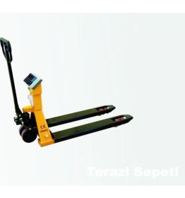 Resim Tem Teb 2000 kg x 1 gr Yazıcılı Tartım Transpalet Baskülü 