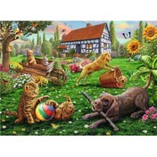 Resim Ravensburger 200 Parça Puzzle Bahçede 128280 