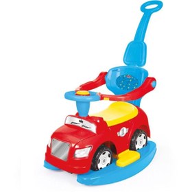 Resim Dolu 8035 Step Car Yürüteç Araba Step 4 In 1 Ilk Arabam Kırmızı 