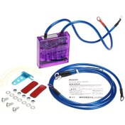 Resim Hombey Otomatik Voltaj Stabilizörü Mor 3 Toprak Kablolu Tork Artırıcı Hız Arttırıcı 