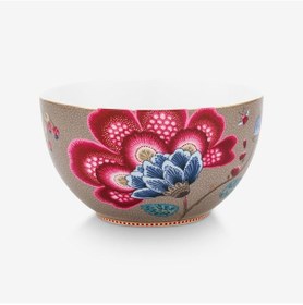 Resim Haki Porselen Servis Kasesi 18 Cm 