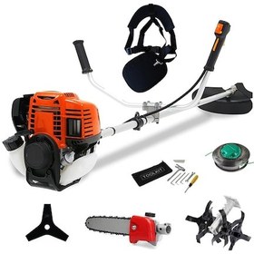 Resim Gardenpro TK40FA 4 Zamanlı Tırpan + Testere + Çapalama Aparatı 