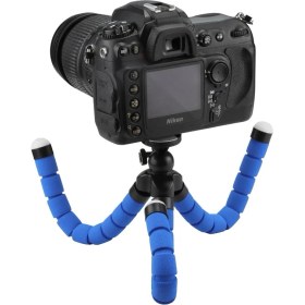 Resim DSLR Telefon Kamera Sünger Ayaklı Akrobatik Tripod Ahtapot 3 Ayak 