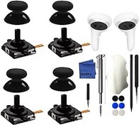 Resim iParto [New 3rd Generation 4 Pack Joystick with Cap Replacement for Oculus Quest 2 Controller Analog ThumbStick Replacement for Meta Quest 2 Left Right Controller with Tools 