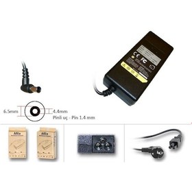 Resim Teknikshop Sony Uyumlu Vaio Vgn-E, Vgn-Fj, Vgn-Fs, Vgn-Fz Notebook Adaptörü (90W) Ş 551210577 
