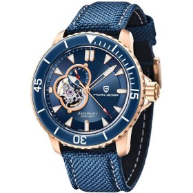 Resim Pagani design PD-1674 Erkek 200M Su Geçirmez Tourbillon Saat Otomatik Mekanik Saat Safir Kristal Paslanmaz Çelik 