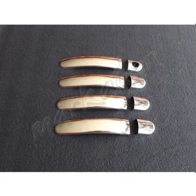 Resim Markadan Skoda Octavia Krom Kapı Kolu 2004-2008 4 Kapı Paslanmaz 