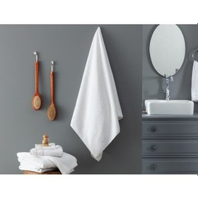 Resim Madame Coco Riz Jakarlı Banyo Havlusu 