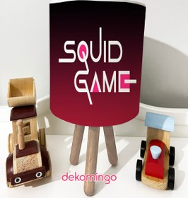 Resim dekomingo ABAJUR SQUID GAME BEBEK VE ÇOCUK ODASI 