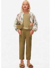Resim Nk Kids Kız Çocuk Cedar Pantolon 58511 Haki 