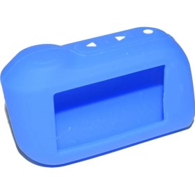 Resim Mavi Starline A63 A39 A36 A66 A96 2 Yönlü Araç Alarmı LCD Uzaktan Kumanda Silikon Anahtarlık Kılıfı (Yurt Dışından) 