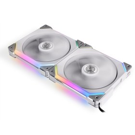 Resim Lian Li Lıan Lı Unı Fan Sl140 Whıte 2x140 Mm Rgb Kasa Fanı 