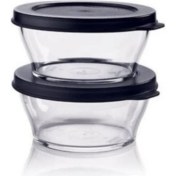 Resim Tupperware Royal Kap 2'li Set 290 ml Kahvaltılık Saklama Kabı Hsgl 