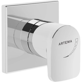 Resim Artema Root Square A42729 Ankastre Stop Valf, Sıva Üstü, Krom 