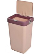 Resim Moonstar Motek Kirli Çamaşır Sepeti Pratik Kapaklı 40 Litre MT08 