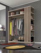 Resim Kenzlife Giysi Dolabı Bayram 180*150*40 Crd Gardırop 