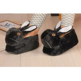 Resim Okanmed Hayvanlı H12 Tavşanlı Panduf Ev Içi Bot Panduf 