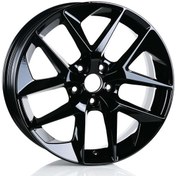 Resim EMR-184-03 8.0x18"-5x112 ET45 57.06 Black Jant (4 Adet) 